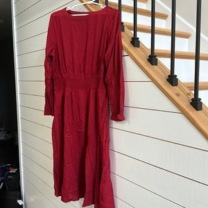 NWT Maroon Maxi Dress